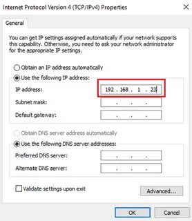 Static address