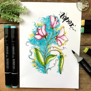Картинки для маркеров для начинающих