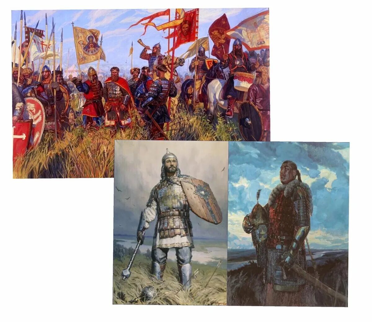 Кто военачальник ордынцев. Военачальник ордынцев в куликовской битве. Битва при калке 1223. Куликовская битва баннер. Реке воже куликовская битва.