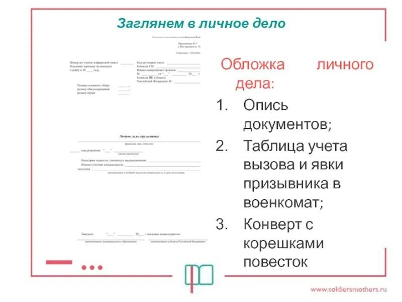 Личное дело призывника в военкомате. Опись в личном деле призывникам. Личное дело в военкомате. Личные дела призывников.