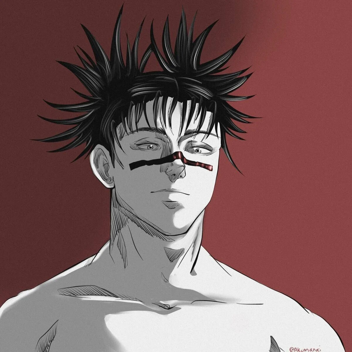 Choso jujutsu. Чосо jujutsu kaisen. чосо камо магическая битва. чосо магическая битва арт.
