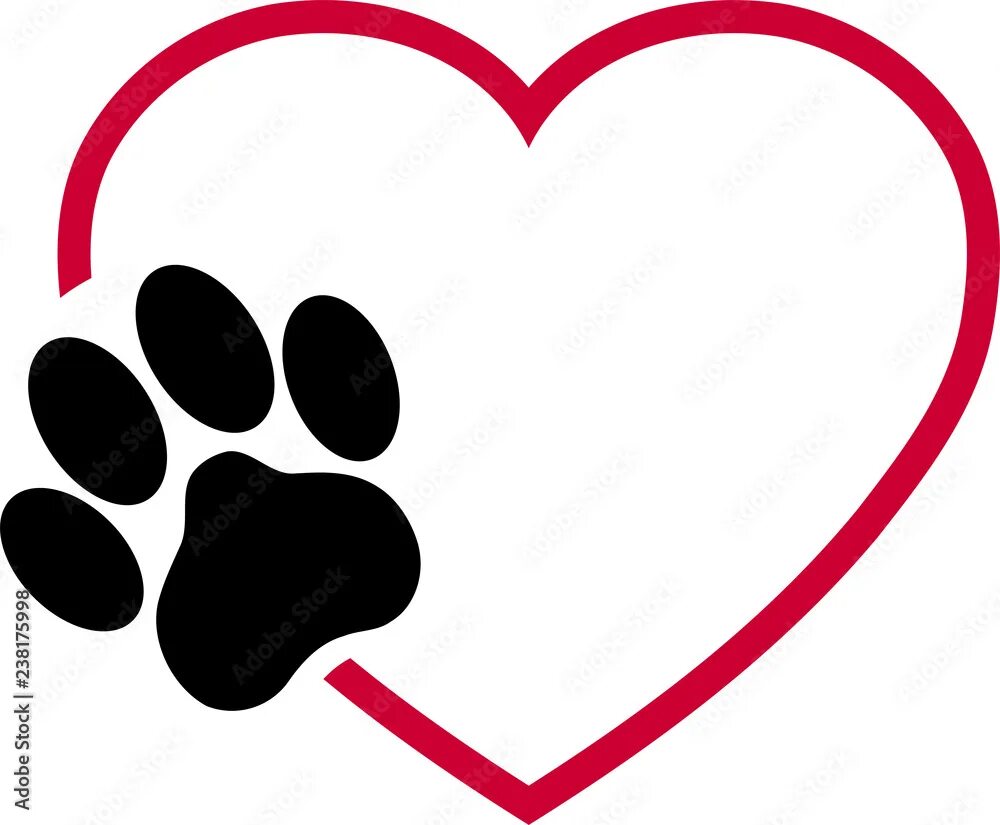 Лапка собаки с сердечком. Собачья лапка с серд. Кошачья лапка с сердечком. Кошачья лапка логотип.