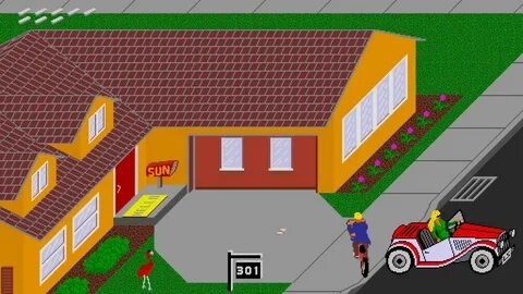 Paper boy игра