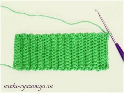 Простая резинка крючком