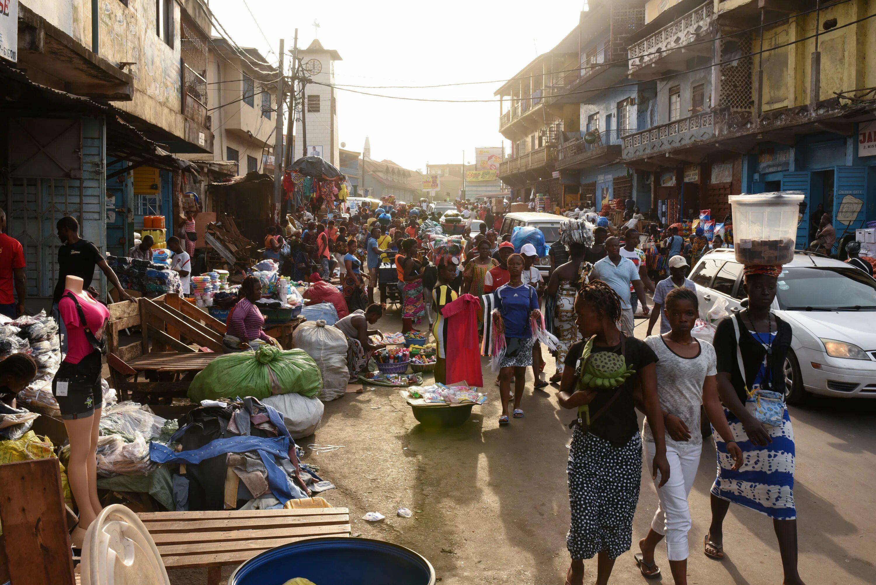 Особенности бедных стран. Хараре трущобы. Freetown Sierra Leone.