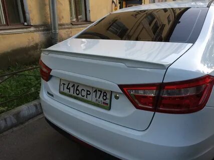 Спойлер на весту