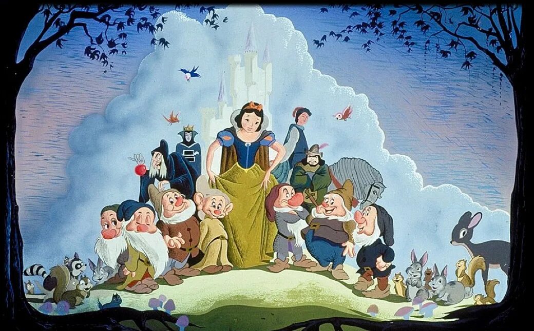 Художник charles santore. Белоснежка и семь гномов: сказка. Brothers grimm "snow white". Белоснежка и семь гномов дисней лес. Белоснежка братья гримм иллюстрации.
