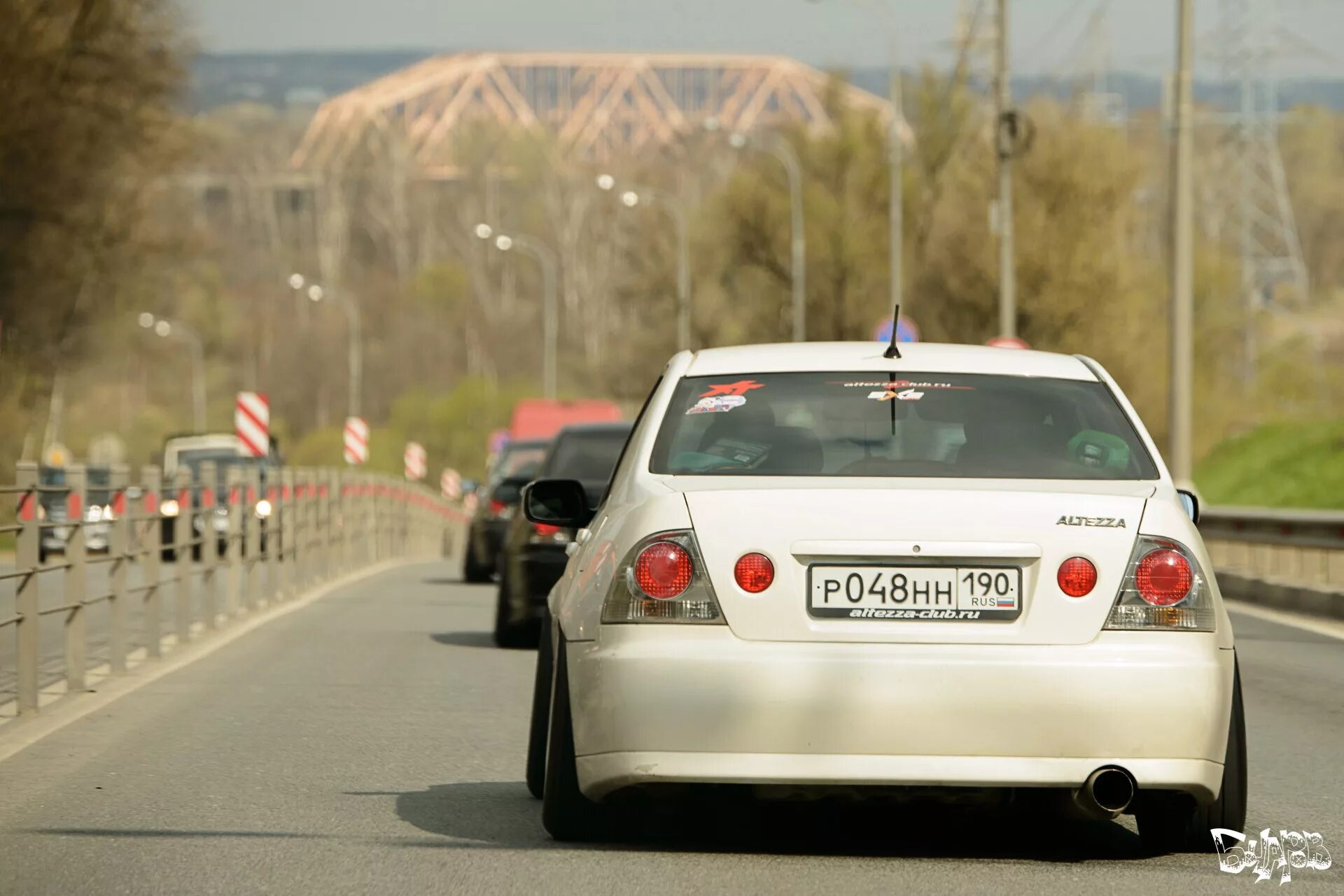 Будут ездить туда. Stock Altezza Test Drive.