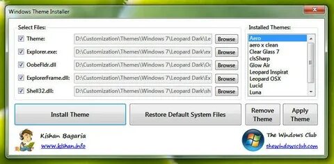 Windows installer file