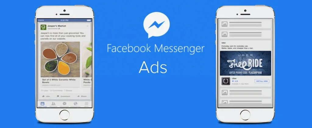 Мессенджер на c. Messenger ads. Реклама в мессенджерах. Реклама в мессенджере Фейсбук. Реклама мессенджера примеры.