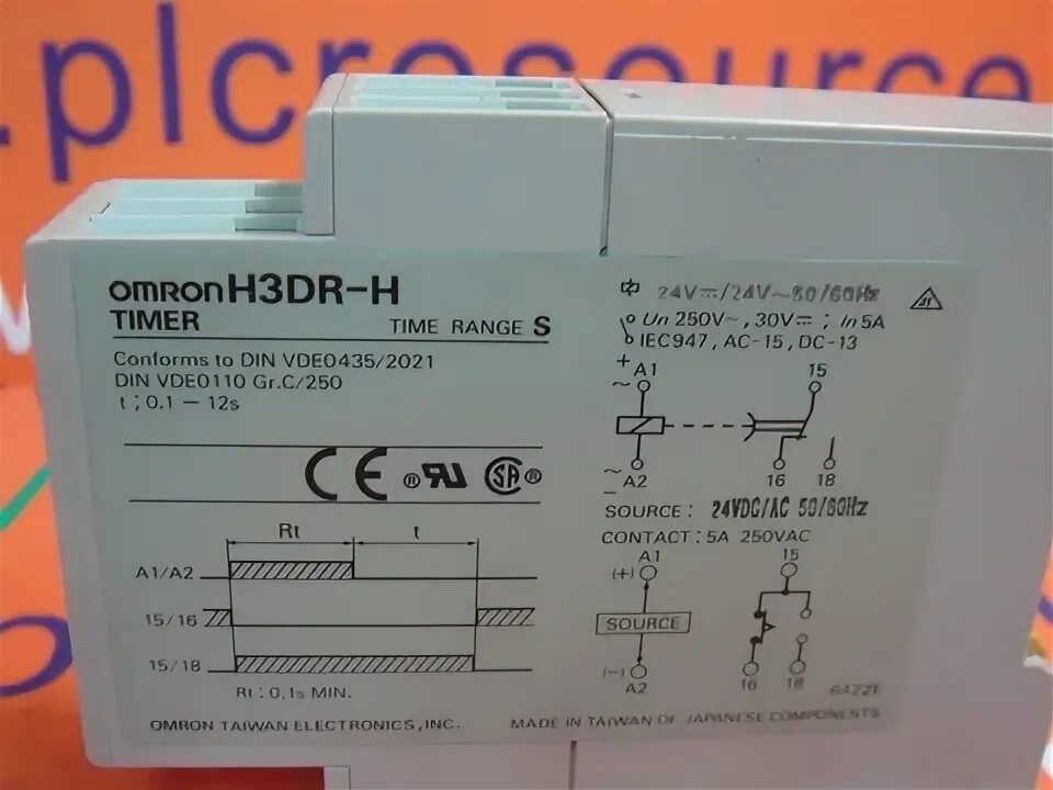 Реле времени omron h3ds ml Твердотельный двойной таймер OMRON H3DK-F