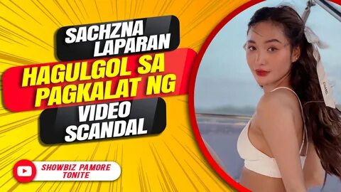 Sachzna Laparan hagulgol sa pagkalat ng VIDEO SCANDAL Abante TNT Breaking News