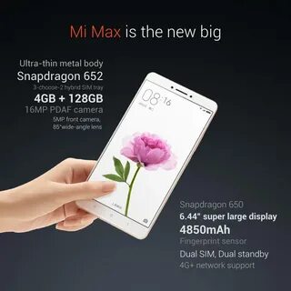 Xiaomi mi max 128 гб