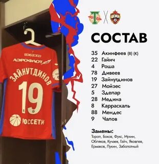 Цска торпедо составы