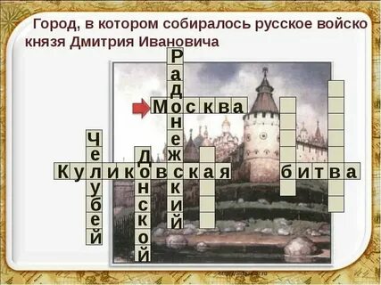 Сражение бой кроссворд
