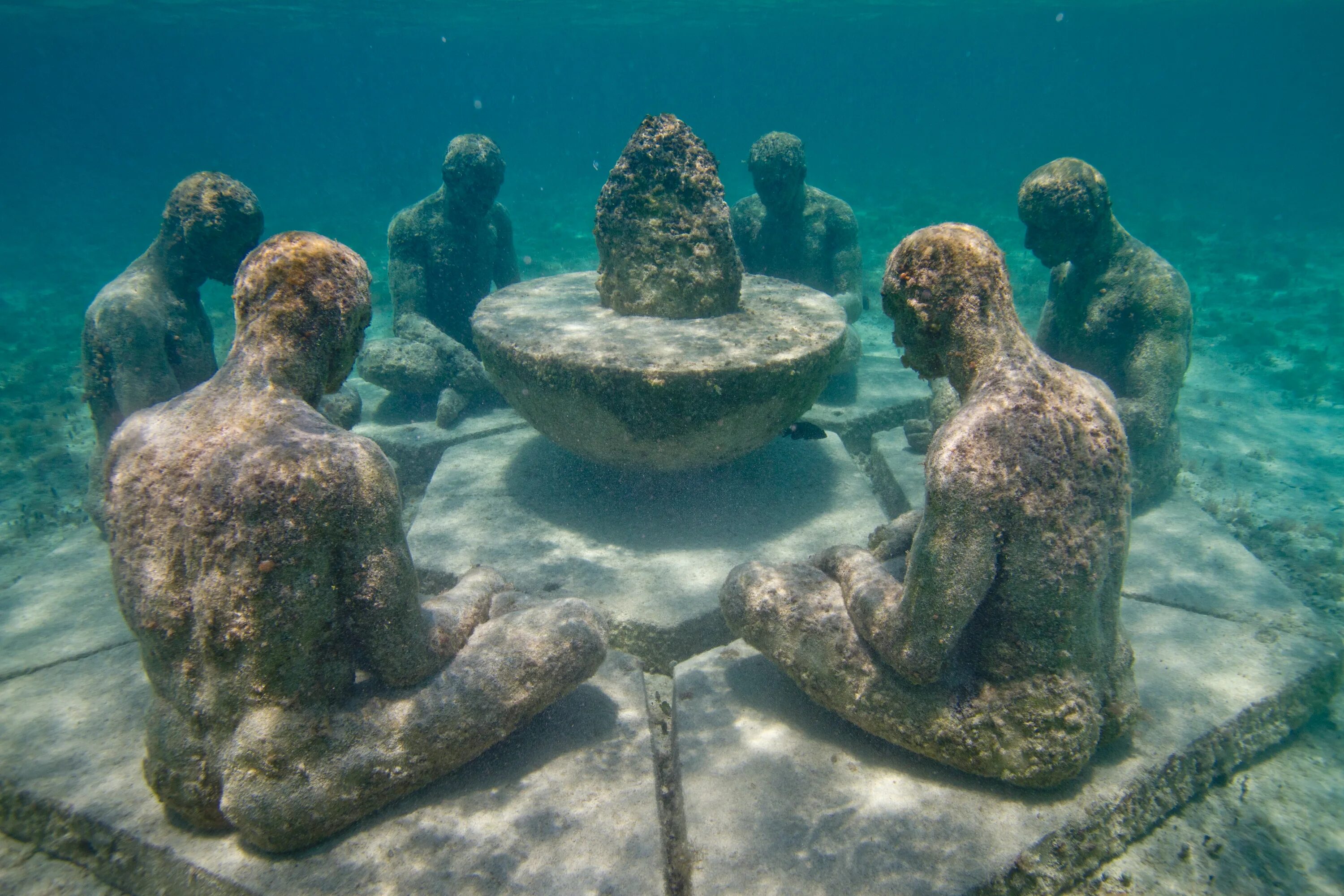 Cancun underwater museum