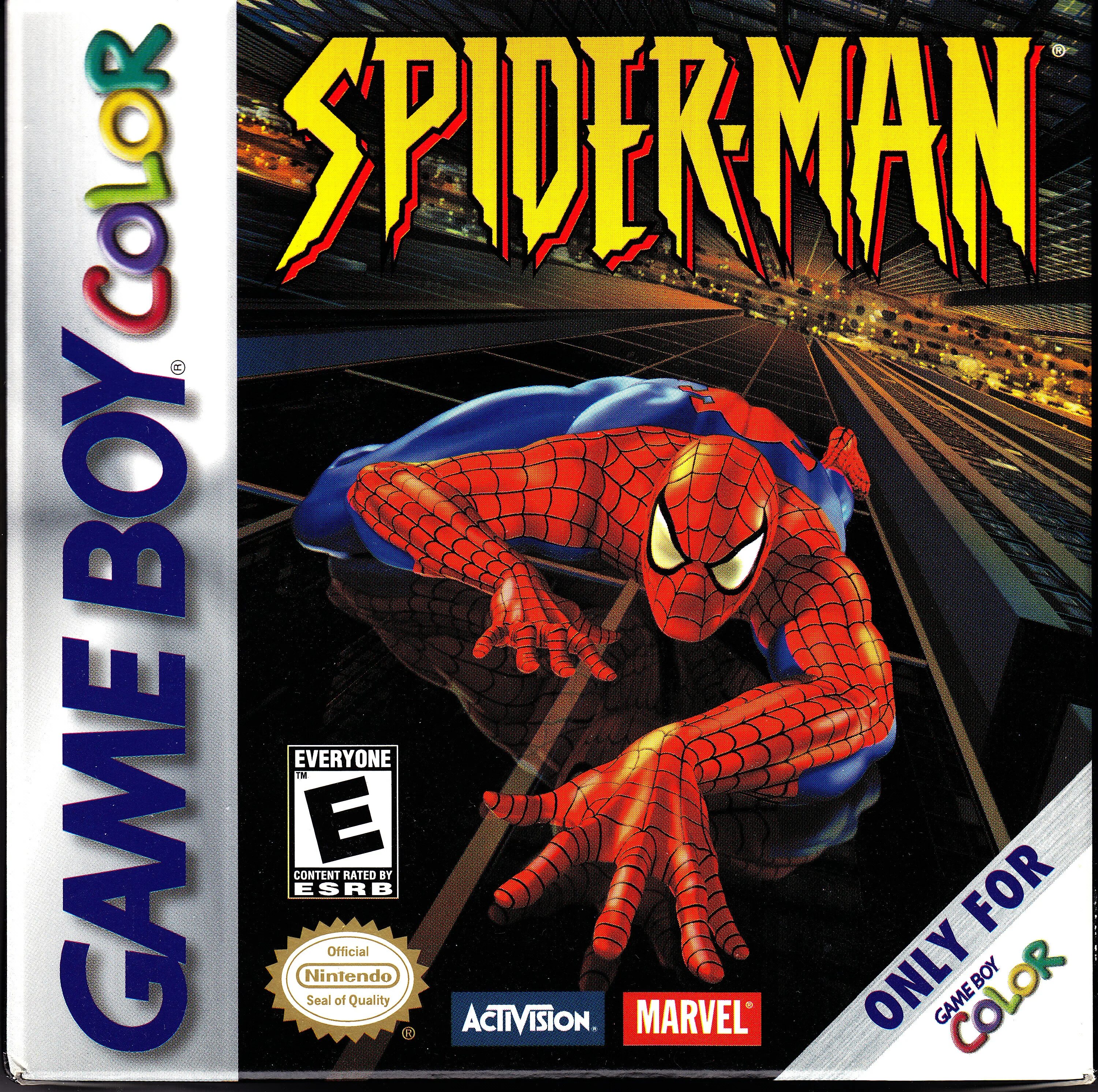 Spider man game boy Color. Человек паук 2000 гейм бой. Человек паук GBC. Игра человек паук на геймбой.