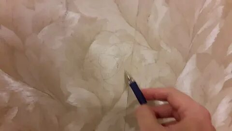 Ручку с обоев