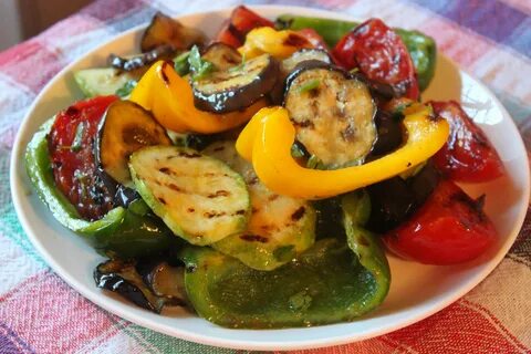 Кабачки с перцем и мясом