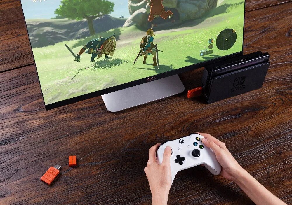 8bitdo адаптер. 8bitdo USB Wireless Adapter. 8bitdo Nintendo Switch. 8bitdo Xbox. Nintendo switch к телевизору