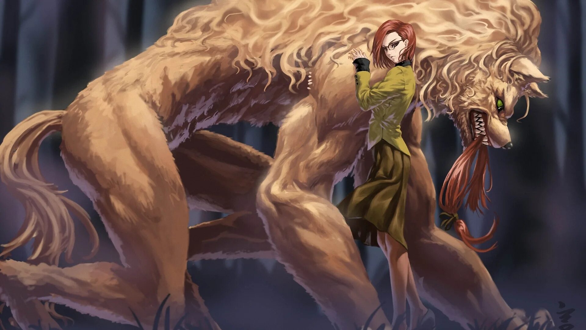 В любом обличии. Lugh Beowulf Mahoutsukai. Lugh Beowulf Mahoutsukai no Yoru.