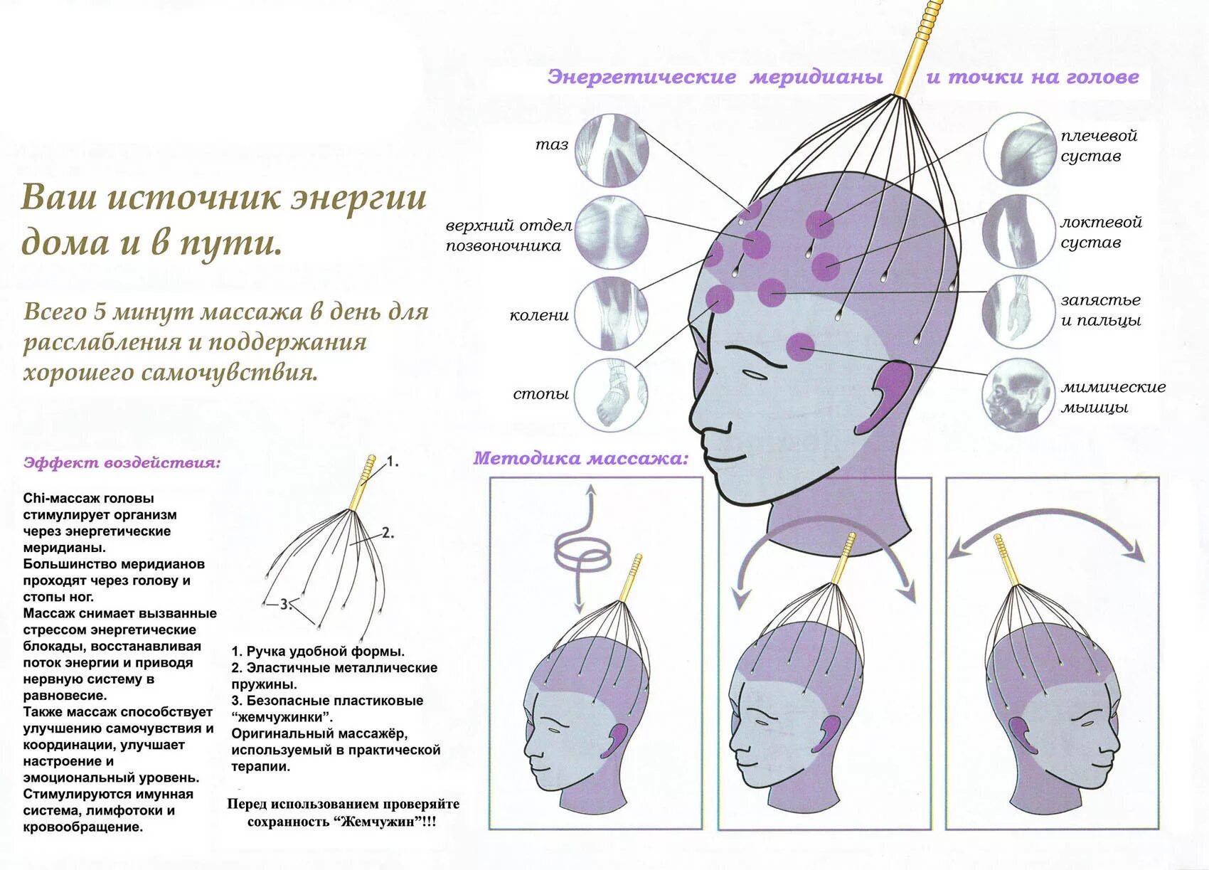 Массаж головы польза