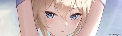 Lumine looking hot while taking off her clothes Genshin Impact 4K.