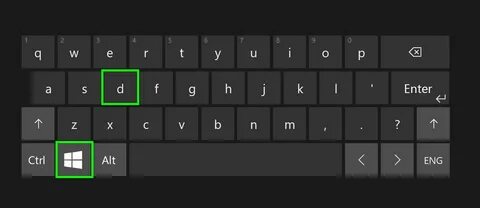 Сочетание кнопки win