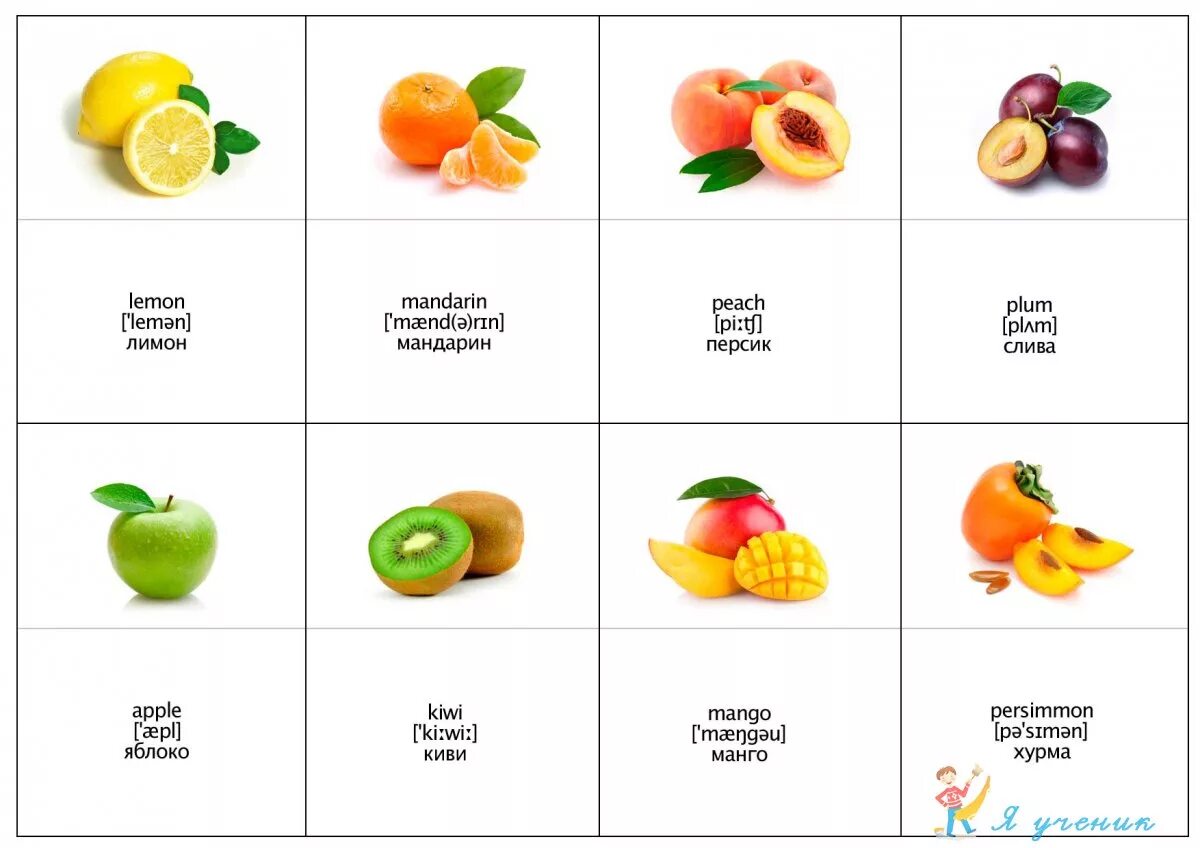 Овощи русско английский. Фрукты на английском карточки. Aaherns на английском lkz ltnb. Фрукты на английском для детей. Карточки овощей и фруктов для детей.