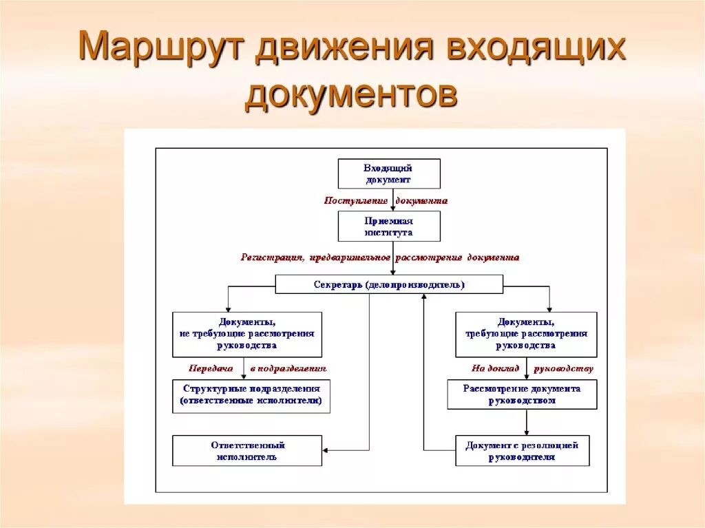 Движение приказа в организации. Схема движения исходящих документов внутри организации. Схема прохождения входящей документации в организации. Схема исходящего документооборота в организации. Схема организации работы с документами предприятия.