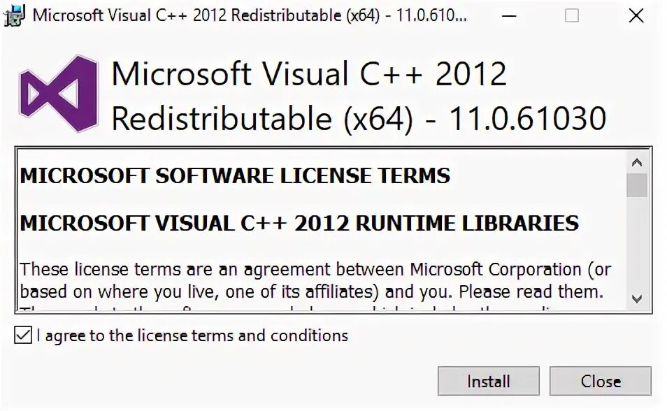 Установка майкрософт визуал. Visual c++ 2012. microsoft visual c++ redistributable 2019. установка visual c++ 2012. установка microsoft visual c++.