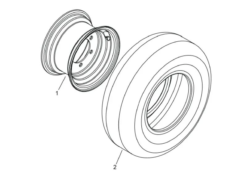 Шина 355/65-16 (14.0/65-16). Обод 9,75-16,5 pcd6/205. Диск колеса 9.00 x 15.3 (161-205-6)ral9006 (Copra`h). Диск 11.00x16 АГРОКОЛЁСА Белогорья (260719-2) 6/161/205 et0.