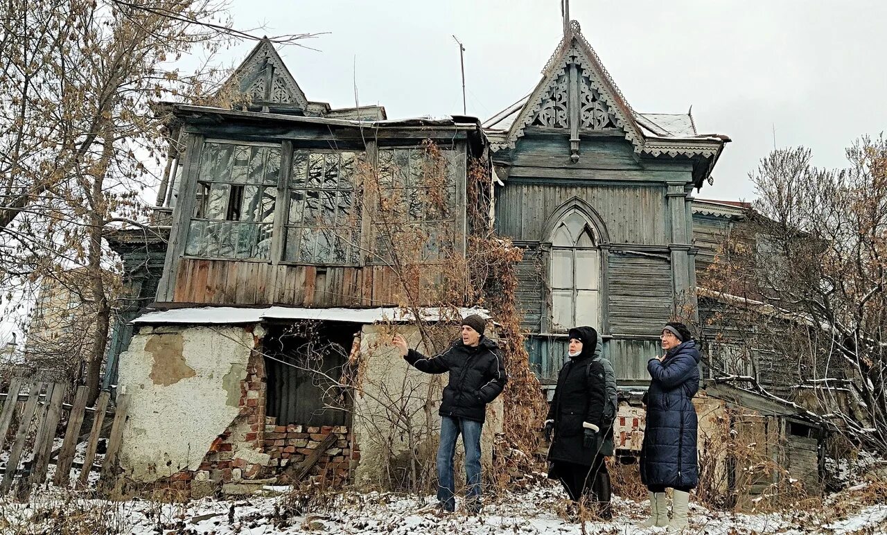 Дом архитектора огонь-Догановского. Дом огонь Догановского Ульяновск. Ульяновск спуск Степана Разина дом с.н.огонь-Догановского..