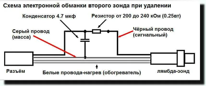 Как сделать обманку лямбда. Электронная обманка 2-го лямбда зонда шевроле ланос. электронная обманка 2-го лямбда зонда калина. электронная обманка лямбда зонд ваз 2107.