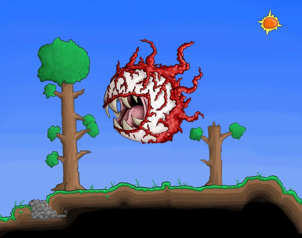 Арена для глаза ктулху в террарии. Террария ктулху как скрафтить. Террария босс скелетрон прайм. Terraria cthulhu. Крафт ктулху в террарии.