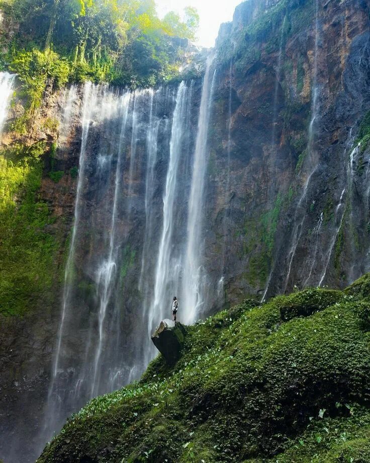 Водопад тумпак севу. Тумпак севу. Tumpak sewu. Tumpak sewu waterfall. Остров джава индонезия водопад.