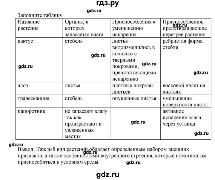 Выделение у животных, его отличие от грибов и растений
