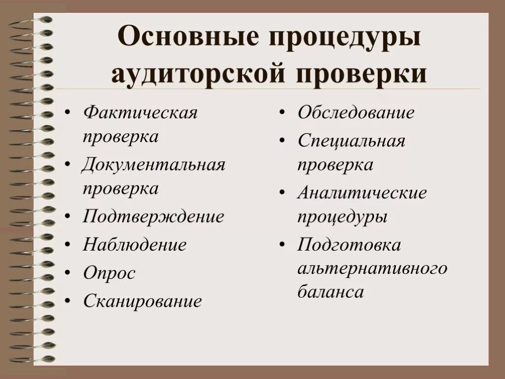 Процедуры аудиторской проверки. Фактические аудиторские процедуры.. Основные виды аудиторских процедур. Перечислите аудиторские процедуры. Процедуры по существу