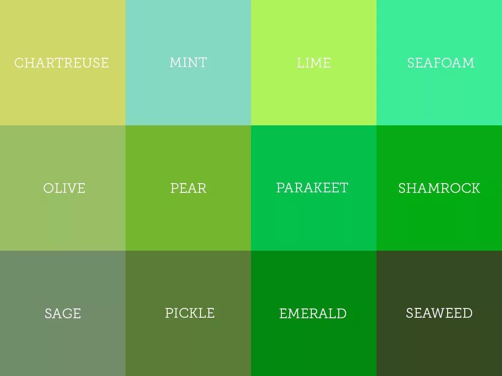 P color green