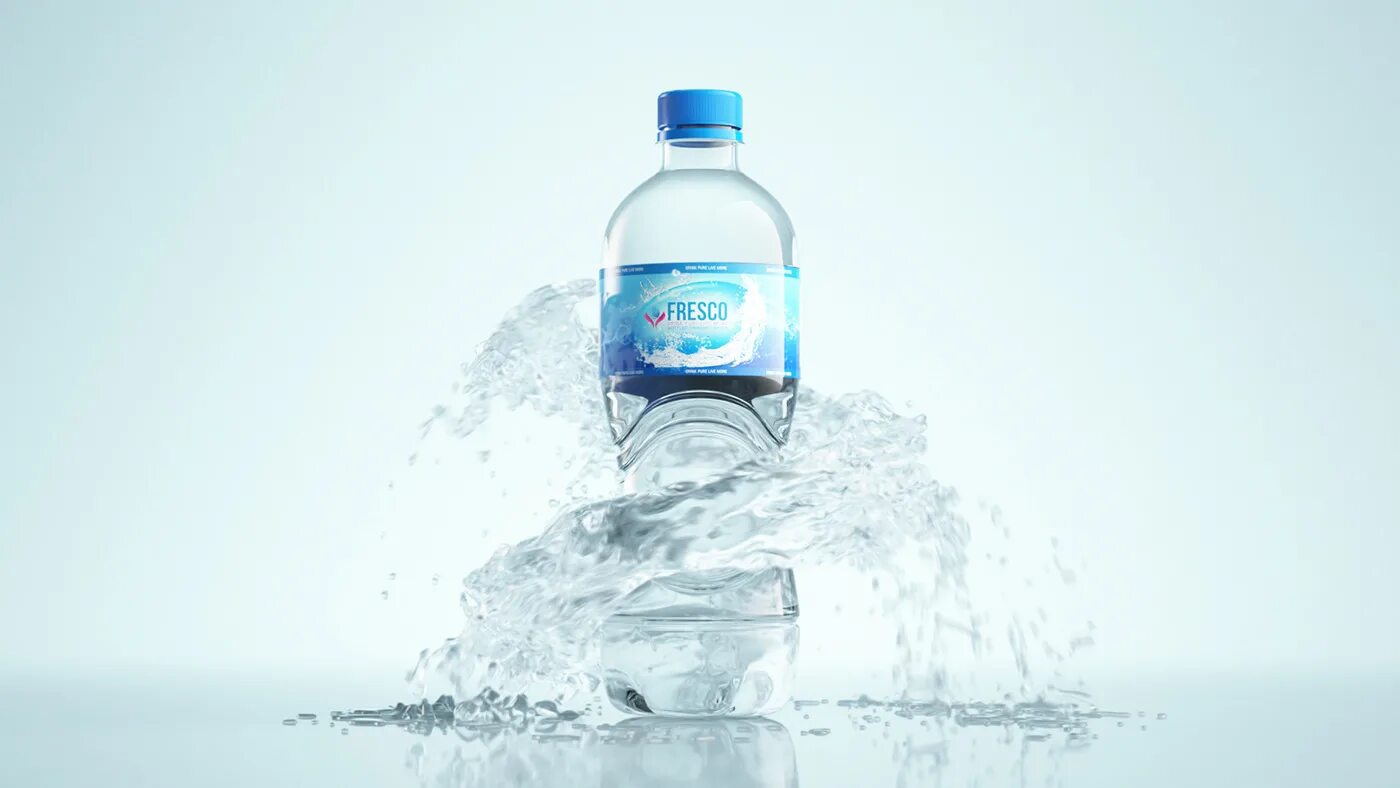 Fresco Water. Water Bottle анимация. Liquid Motion 3д. Жидкость анимация.