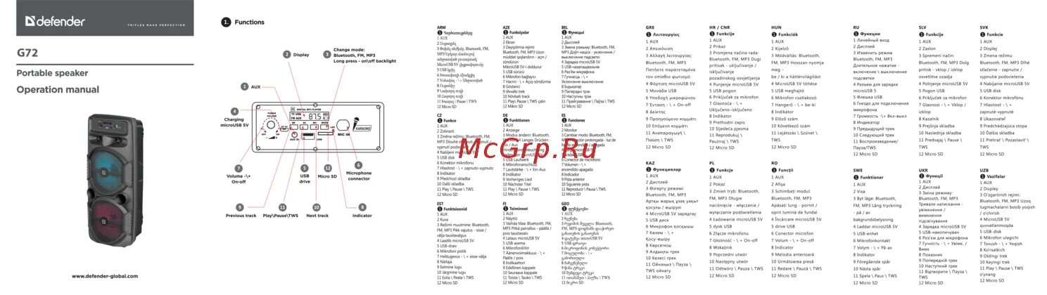 Колонки defender инструкция. Инструкция к колонке Defender g32. Defender g98 схема. Портативная колонка Defender g22 схема. Defender g26 схема.