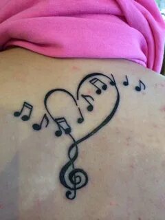 My love music tattoo. 