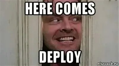 But here comes