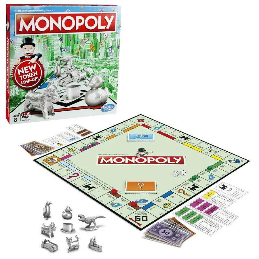 Экономическая игра монополия. Настольная игра Monopoly классическая обновленная c1009. Игра Монополия классическая Хасбро. Монополия классика Monopoly c1009. Настольная игра Hasbro Monopoly.