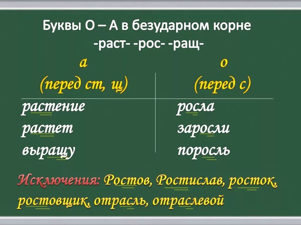 8 предложений с корнями. Чередование гласные в корне раст-ращ. Написание чередующихся гласных в корнях раст ращ рос. Правописание гласных в корнях раст ращ рос. Правила чередования гласных в корне раст ращ рос.