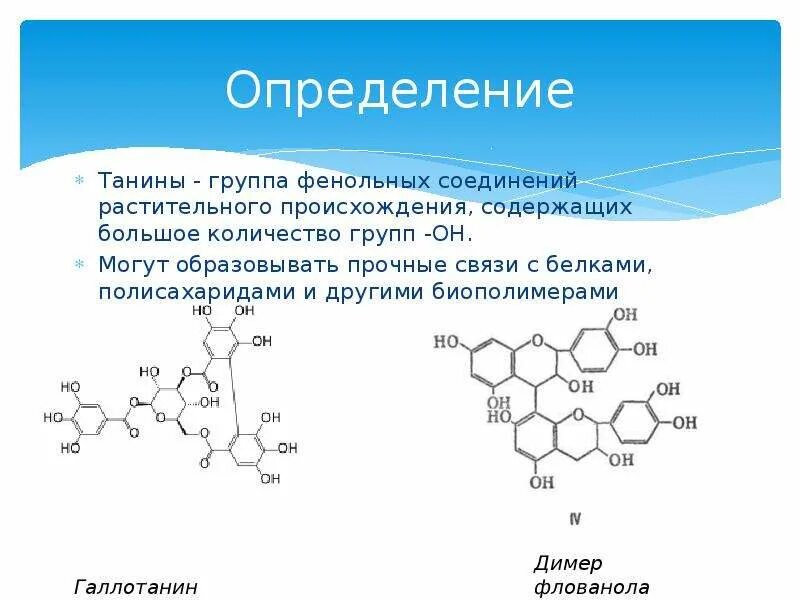 Определение фенольных соединений