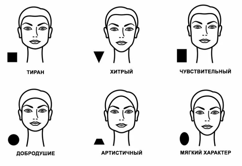 Наружность отвечала вполне его характеру. Определение характера по чертам лица. Основные физиогномические типы лица. Физиогномика. Темперамент по форме лица.