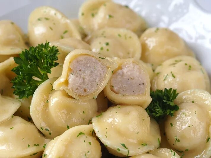 Отзыв о Пельмени Кунгурский мясокомбинат "Куриные домашней лепки" Не очень