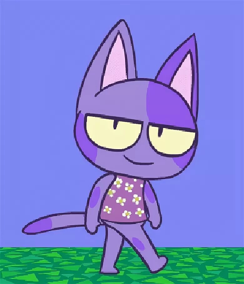 Игра в фиолетовые котик