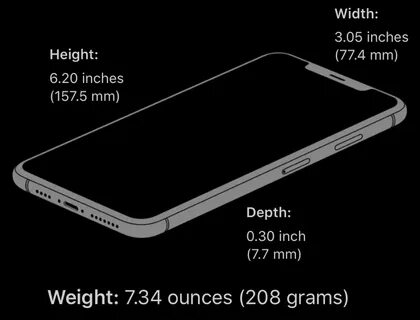 Размер xs max